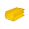 Triton Products Stacking Hanging Interlocking Bins, Polypropylene, Yellow, 7-3/8" L x 4-1/8" W x 3" H, 6 CT 3-220Y-6 - alternate 2